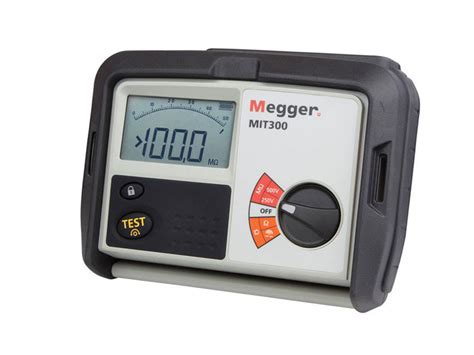 Megger MIT310 - Analog/Digital Insulation Tester (250, 500 and 1000V ...