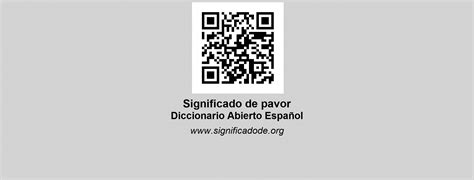 PAVOR Diccionario Abierto de Español