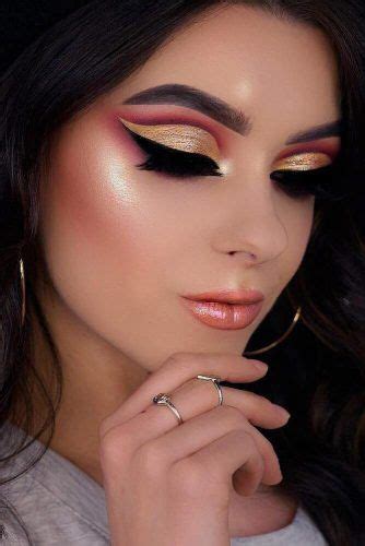 48 Amazing Glitter Christmas Makeup Ideas Holiday Makeup Looks