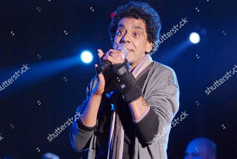 Egyptian Nubian Musician Mohammed Mounir Performs Editorial Stock Photo