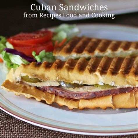 Cuban Sandwiches #ForTheLoveOfHam - Recipes Food and Cooking