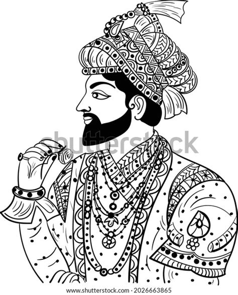 Indian King Sketch Photos and Images & Pictures | Shutterstock