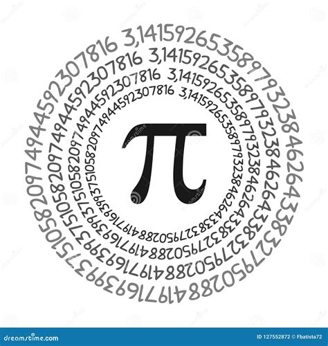 The Pi Symbol Mathematical Constant Irrational Number On Circle, Greek ...
