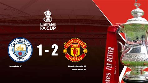 HASIL FINAL PIALA FA MANCHESTER CITY VS MANCHESTER UNITED BRUNO