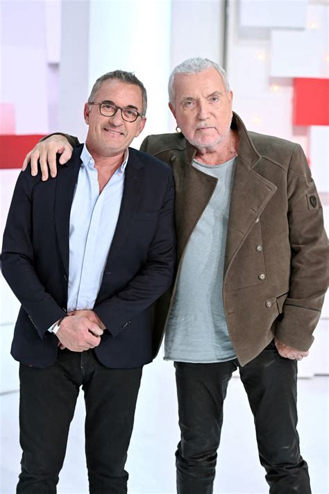 Photo Exclusif Christophe Dechavanne Et Bernard Lavilliers