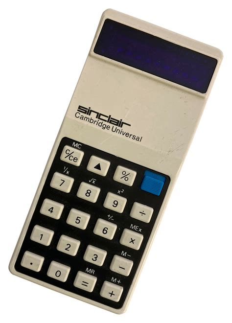 Sinclair Cambridge Universal - Calculator - Computing History