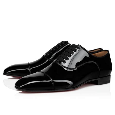 Greggo Oxfords Patent Calf Leather Black Men Christian