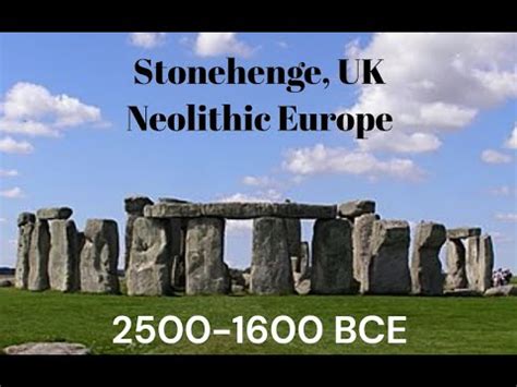 Ap Art History Unit Neolithic Europe Stonehenge Youtube