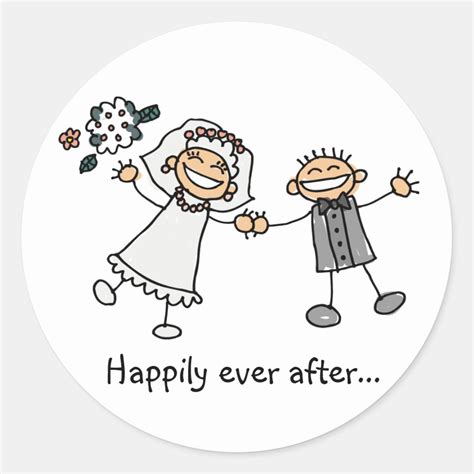 Happily Ever After Stickers | Zazzle