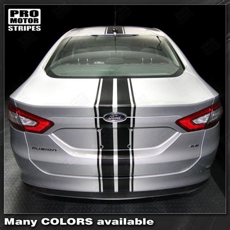 Ford Fusion 2013 2021 Over Top Narrow Center Stripes 152588449639 Pro Motor Stripes