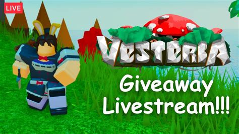 Vesteria GIVING AWAY GOLD TIERS VOD YouTube