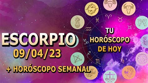 Hor Scopo De Hoy Escorpio De Abril De