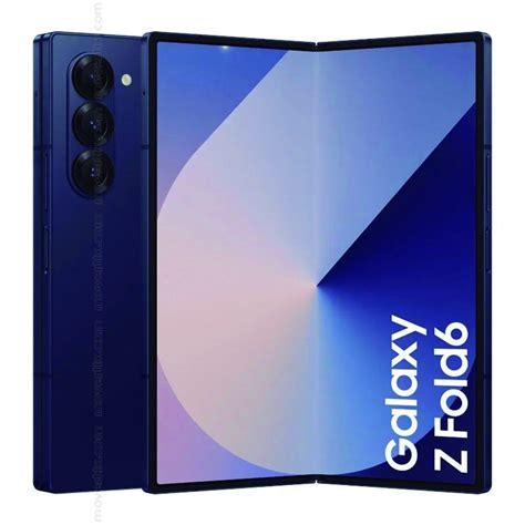 Samsung Galaxy Z Fold6 5G In Blau Mit 512GB Und 12GB RAM SM F956B