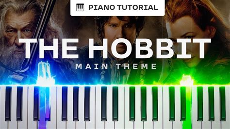 The Lord of the Rings - Main Theme (Piano Tutorial) - YouTube