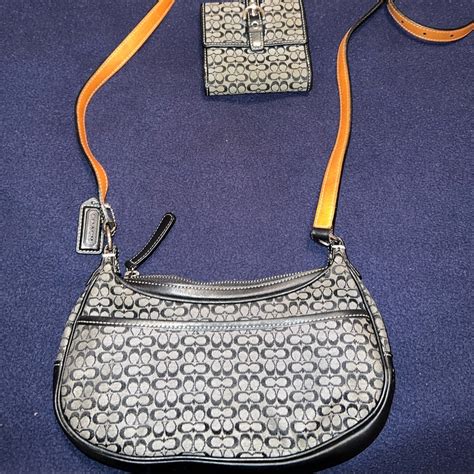 Crossbody Coach Bag With Matching Wallet - Gem