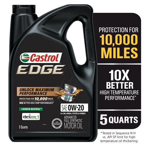 Sae W Full Synthetic Motor Oil High Mileage At Norris Roark Blog