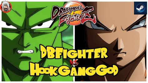 DBFZ HookGangGod Vs Dbfighter VegetaSSJ Baby2 Piccolo Vs GogetaSSB