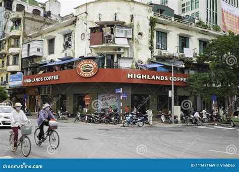 Highlands Coffee Shop In Vung Tau Vietnam Editorial Image