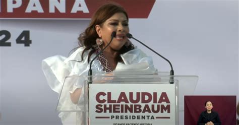 De La Mano De Sheinbaum Clara Brugada Arranca Campaña Para La Jefatura