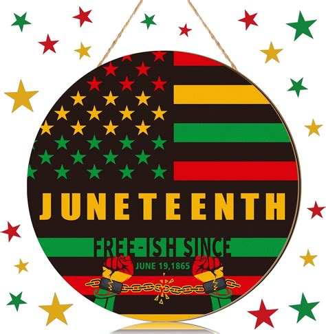 Amazon Juneteenth Decorations Juneteenth Door Wreath Freedom Day