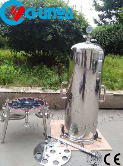 China Manufacturer Stainless Steel Pressure Water Cartridge Filter