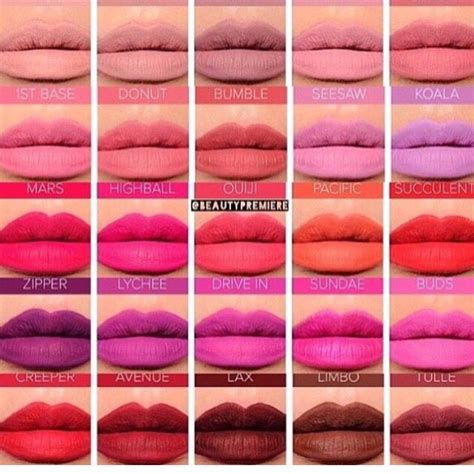 Colourpop Ultra Matte Lip Creams Colourpop Ultra Matte Lip Colourpop