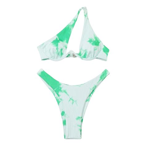 Celivon Womens Ribbon Sexy Swimsuit Strapy Underwire Bikini Bikini
