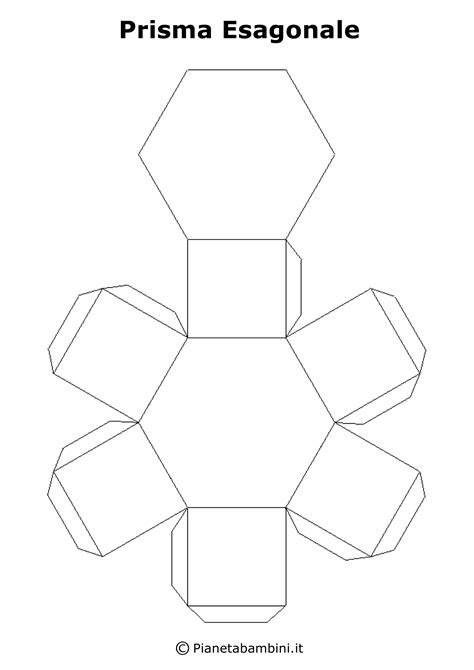 Figure Geometriche Solide Da Ritagliare E Costruire PianetaBambini It