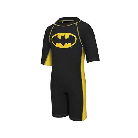 Zoggs Boys Justice League Batman One Piece Swimsuit 6 10years