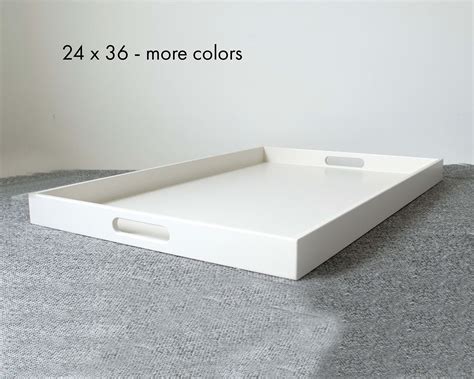 36 X 24 Oversized Ottoman Tray Extra Large Coffee Table Tray Etsy