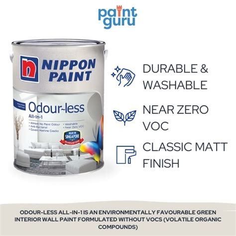 Nippon Paint Odour Less All In One Paint L Chat With Us For Colours