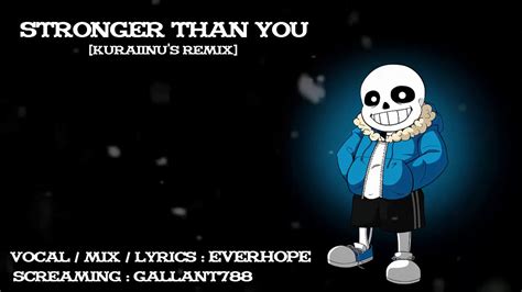 【everhope】stronger Than You Thai Version 【kuraiinus Remix】 Youtube