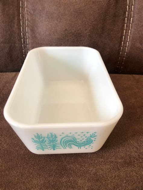 Pyrex Turquoise Cinderella Fridge Mixers Casserole Dishes Etsy