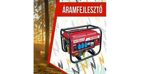 Swiss Kraft 8500W áramfejlesztő - 380V