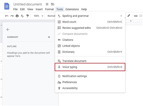 Comment utiliser la synthèse vocale dans Google Docs pour la dictée