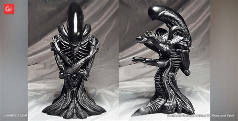 Alien Xenomorph In Diorama For D Printing Assembl Alien Xenomorph In