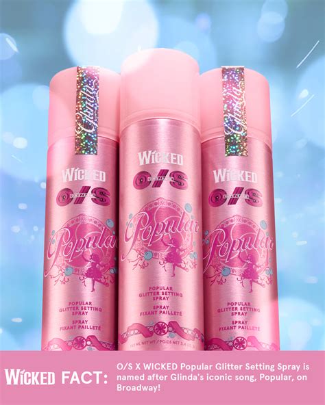 Wicked Popular Glitter Setting Spray Onesize By Patrick Starrr