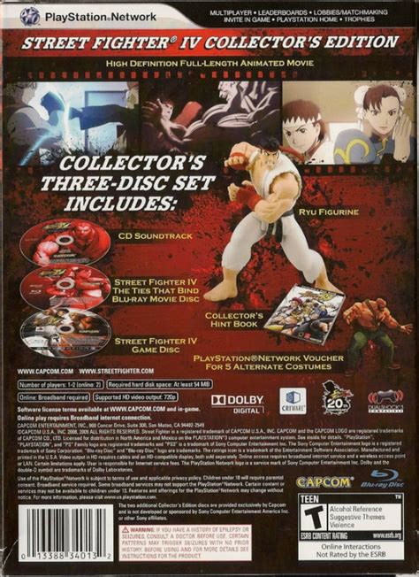 Street Fighter IV for PlayStation 3 - Sales, Wiki, Release Dates ...