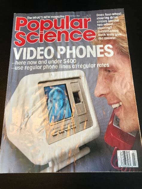 Vintage Popular Science Magazine March 1988 Technology Etsy