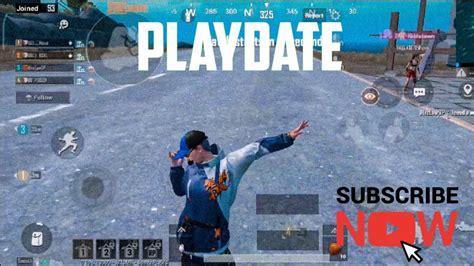 PLAYDATE PUBGM BEAT SYNC MONTAGE YouTube