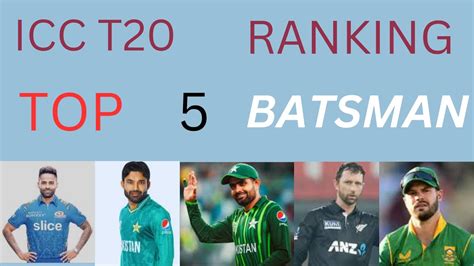 Icc Top T20 Batsman Top Ranking Batsman Youtube