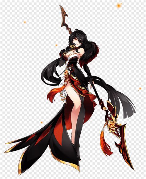 Elsword Elesis Job YouTube demônio de Anime Girl arte cg papel de