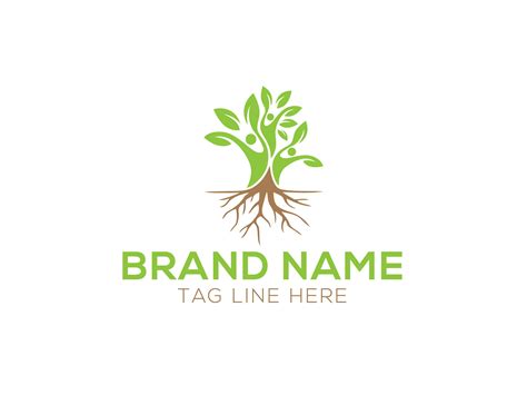 Root And Tree Logo Template Set Graphic By Arman Hossen · Creative Fabrica