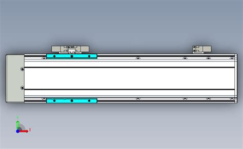 丝杆滑台 半封闭EH10 Lx C S250 BD P40 D3 STEP 模型图纸下载 懒石网