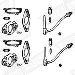 Service Kit Twin Hs Carburetters Somerford Mini Mini Specialists P