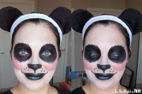 Halloween Makeup - Previous Year's Looks ~ Panda, Unicorn, Leopard and ...