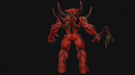 ArtStation - Archdemon fantasy character | Game Assets