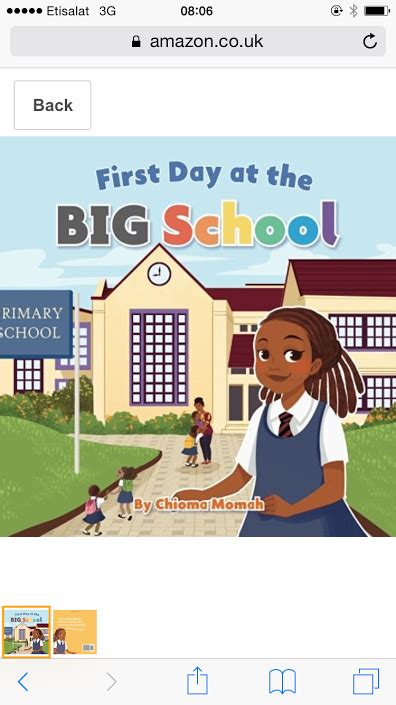 First Day At The Big School By Chioma Momah Lagosmums