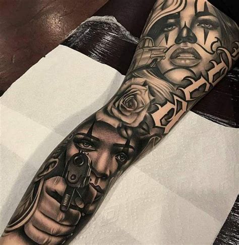 Pin by Marcos Hudson on vê | Chicano tattoos, Chicano tattoos sleeve, Full sleeve tattoos