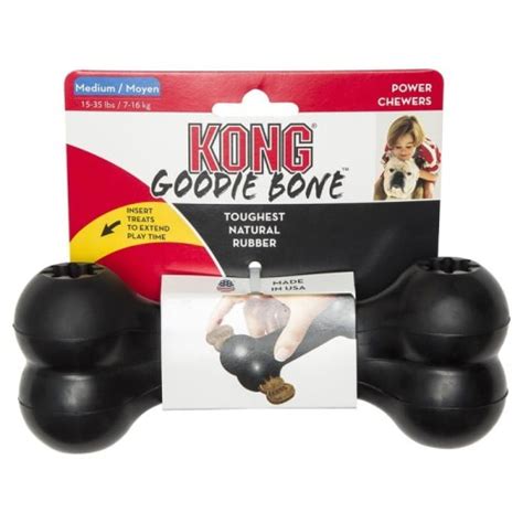 Kong Goodie Bone Extreme L Super Mocna Zabawka Kość Dla Psów 13 30kg